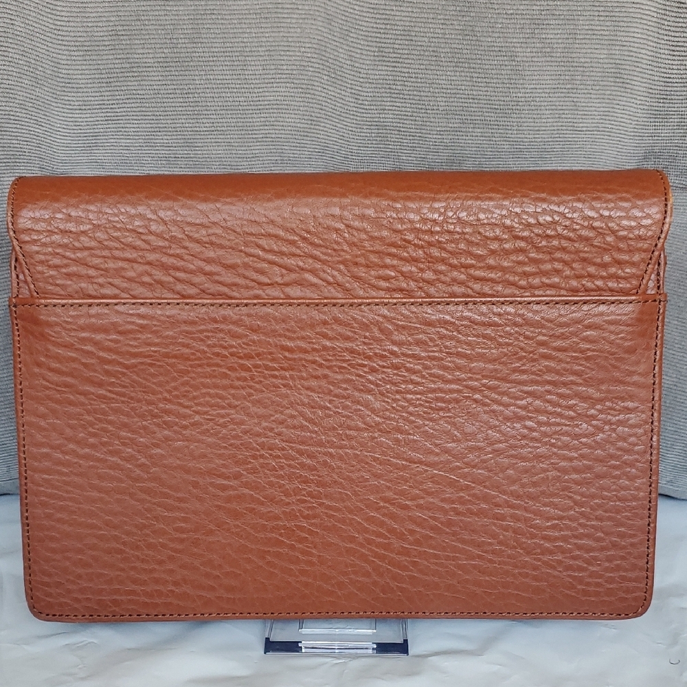 Burberry of London Brown Leather Clutch Bag - Picture 4 of 15